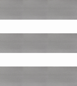 Kleurstaal Duo Rolgordijn Draaikiepraam kunststof of aluminium 4102 grijs